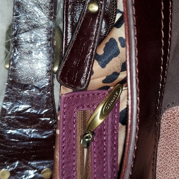 NWT Original by Sharif 1827 Horse Design Shoulder Bag Purse - Picture 13 of 14